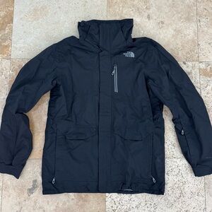 The North Face Thermoball Snow Triclimate Parka Jacket Men's Black Medium.